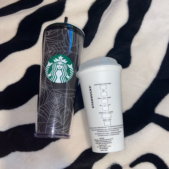 Starbucks 2021 Halloween Glow Spiderweb & Color change🕸 Mexico cups - Picture 5 of 5